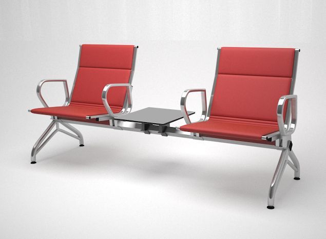 Многоместная секция Aero PLUS со столиком и с увеличенным посадочным местом 615мм