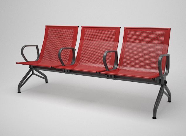 Многоместная секция Aero PLUS без мягкого элемента c увеличенным посадочным местом 615мм